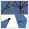 California Umbrella 11' Black Aluminum Market Patio Umbrella, Sunbrella Spectrum Aztec 194061333174 - alternate 2